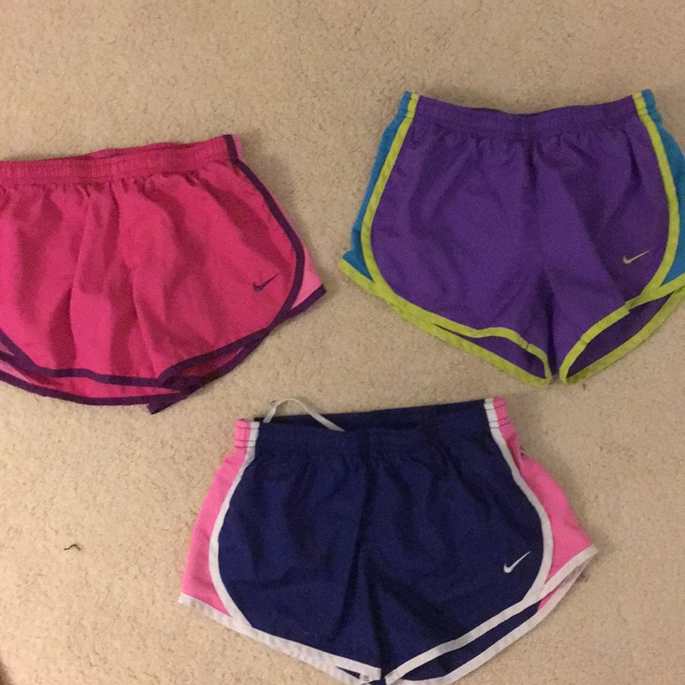 Girls Nike tempo shorts $12 each